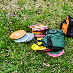 discs and a bag