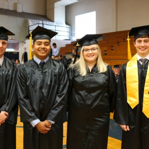 a group of graduates together