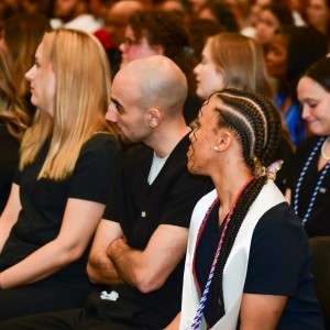 Students sitting in audience