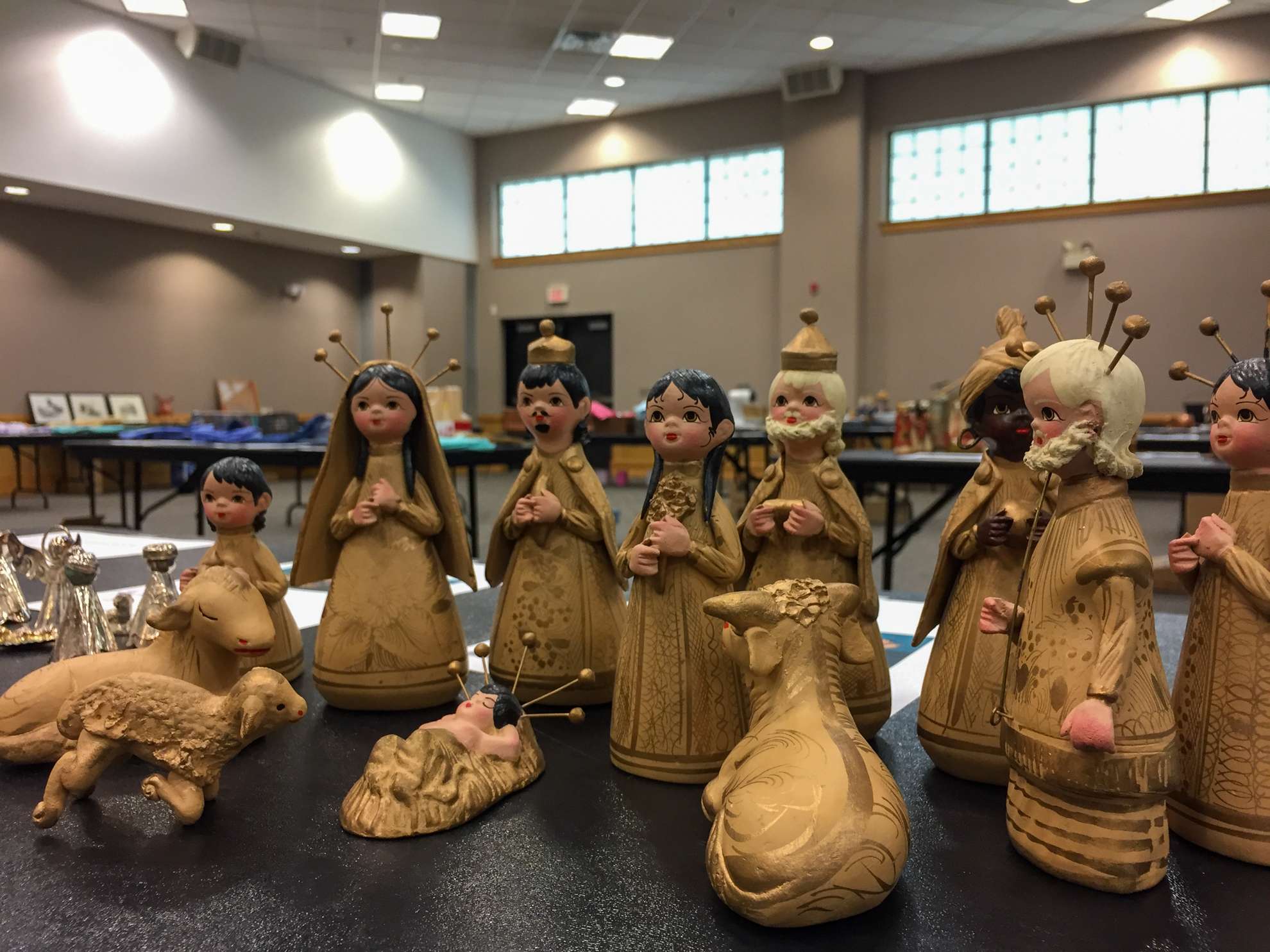 a nativity scene