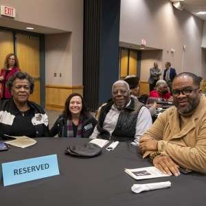 Group of people at a table