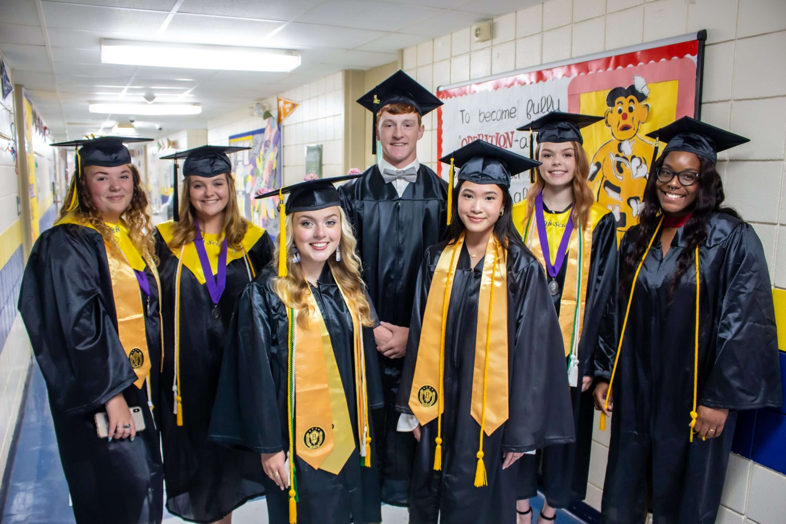 group of graduates