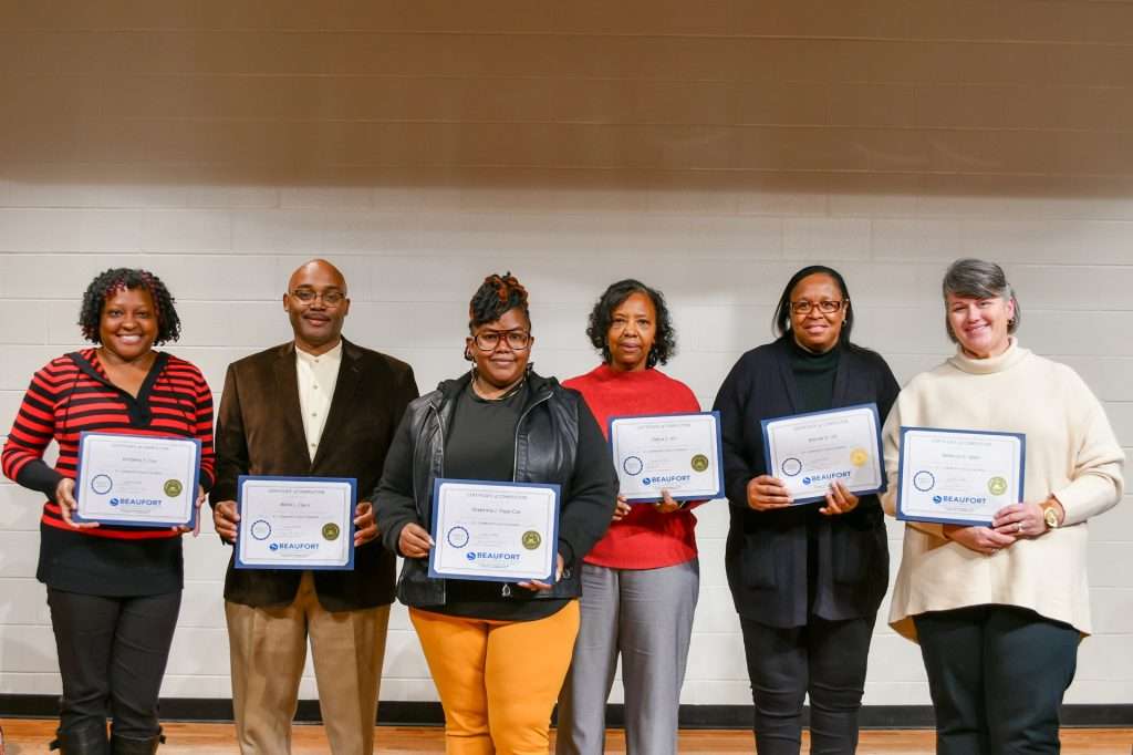 People with certificates