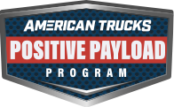 Logo Text: American Trucks Positive Payload Program