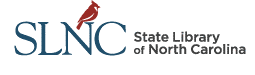 Logo text: SLNC State Library of North Carolina