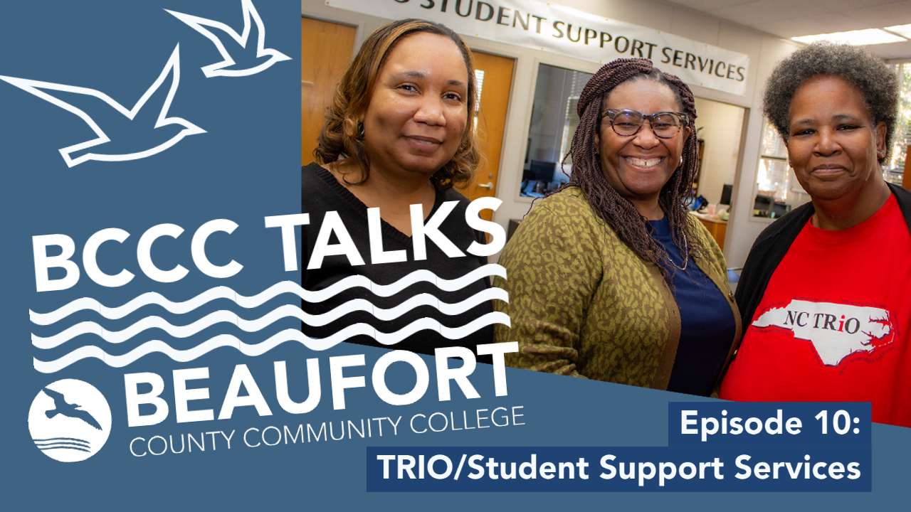 TRIO employees, Tashawna Scott, Dorothy Jordan, Lucy Lawrence