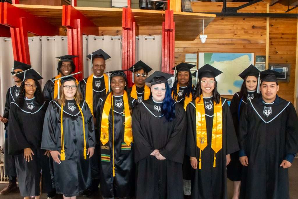 group of graduates