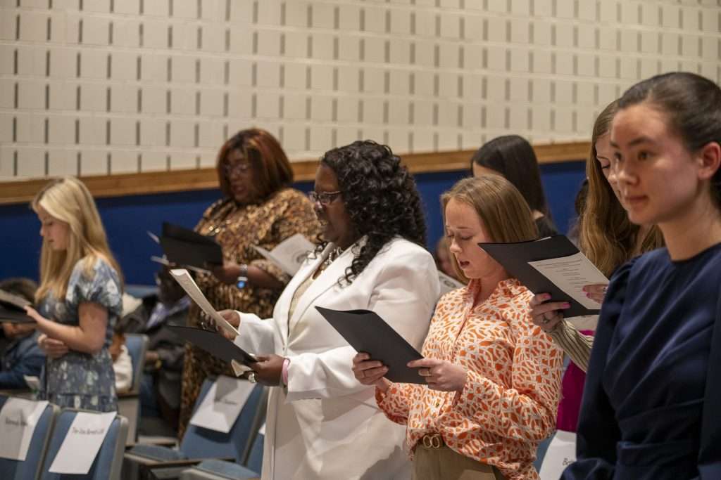 Group in an audience