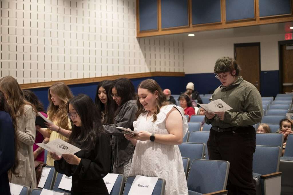 Audience members