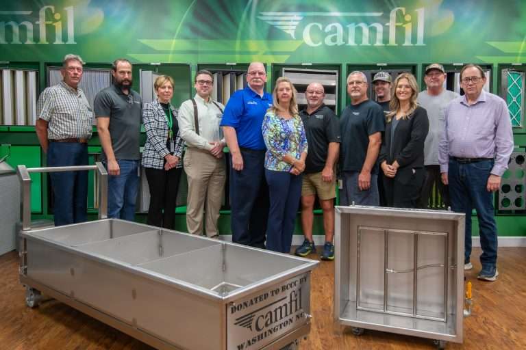 Camfil Donates LP Gas Fire Training Props to BCCC Fire Program