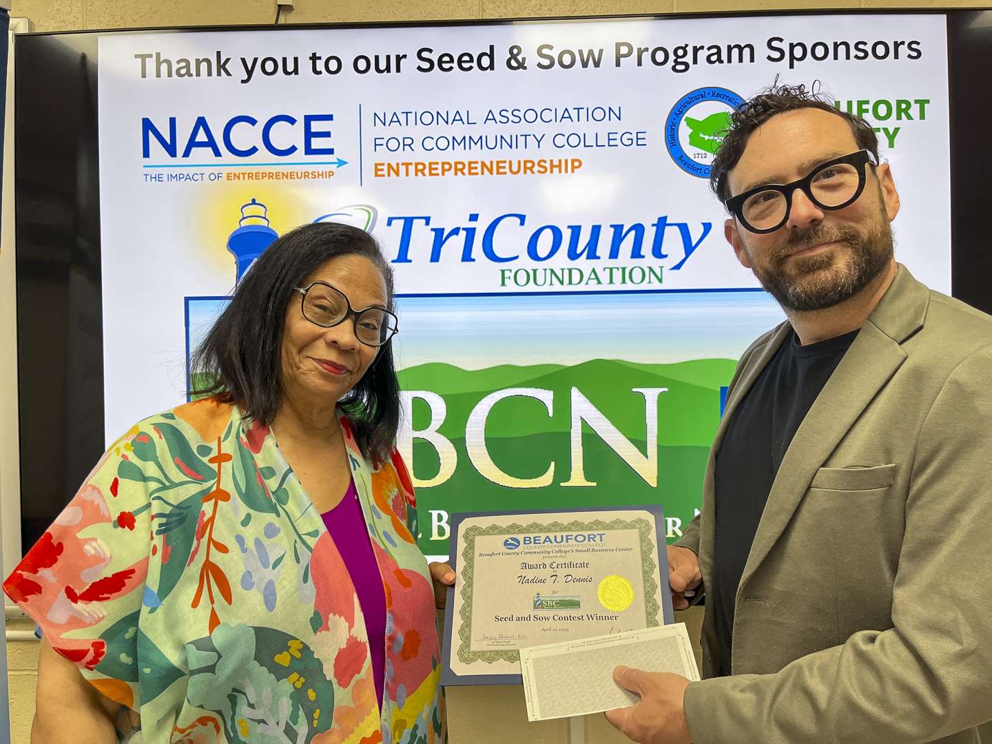 people with a certificate