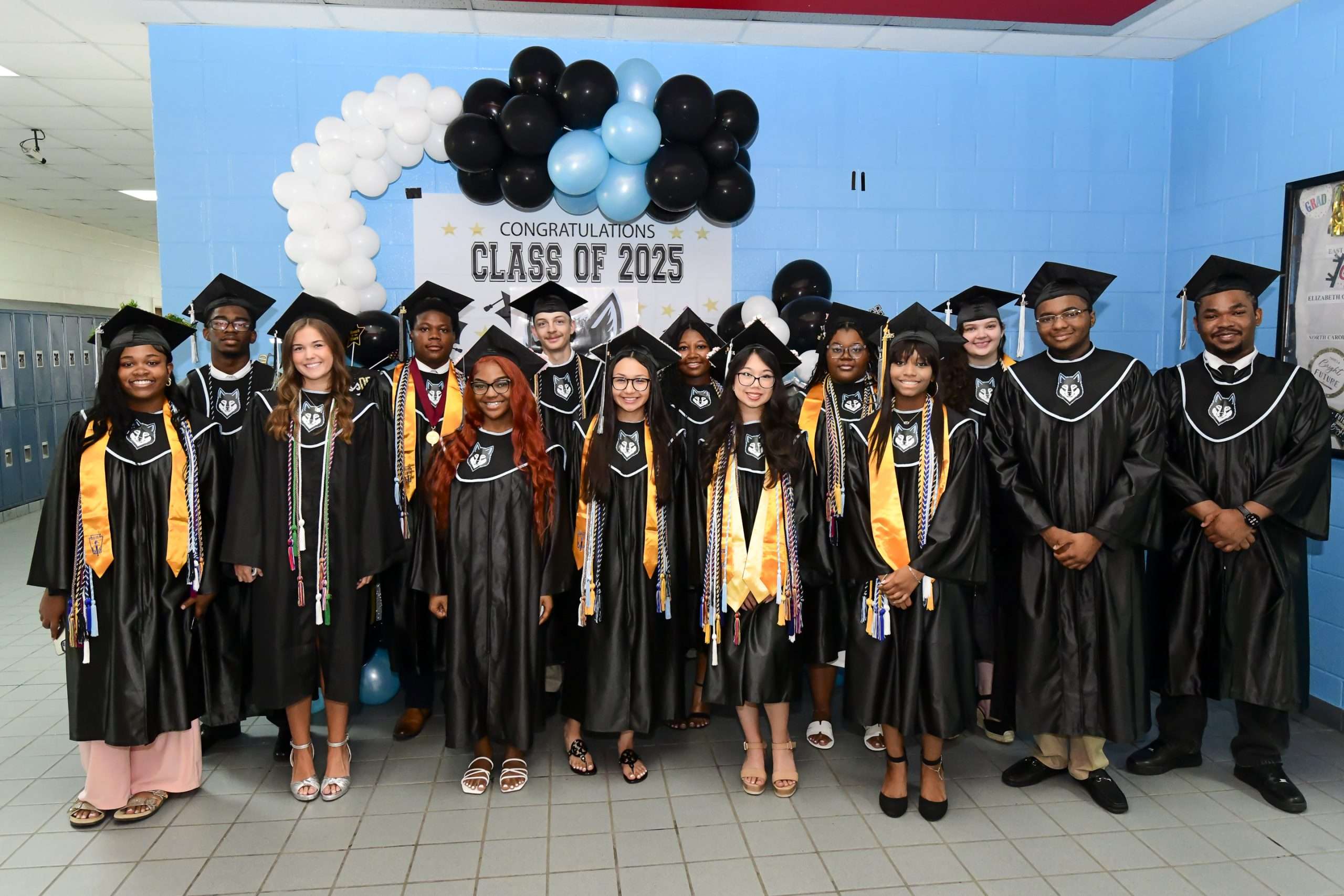 group of graduates