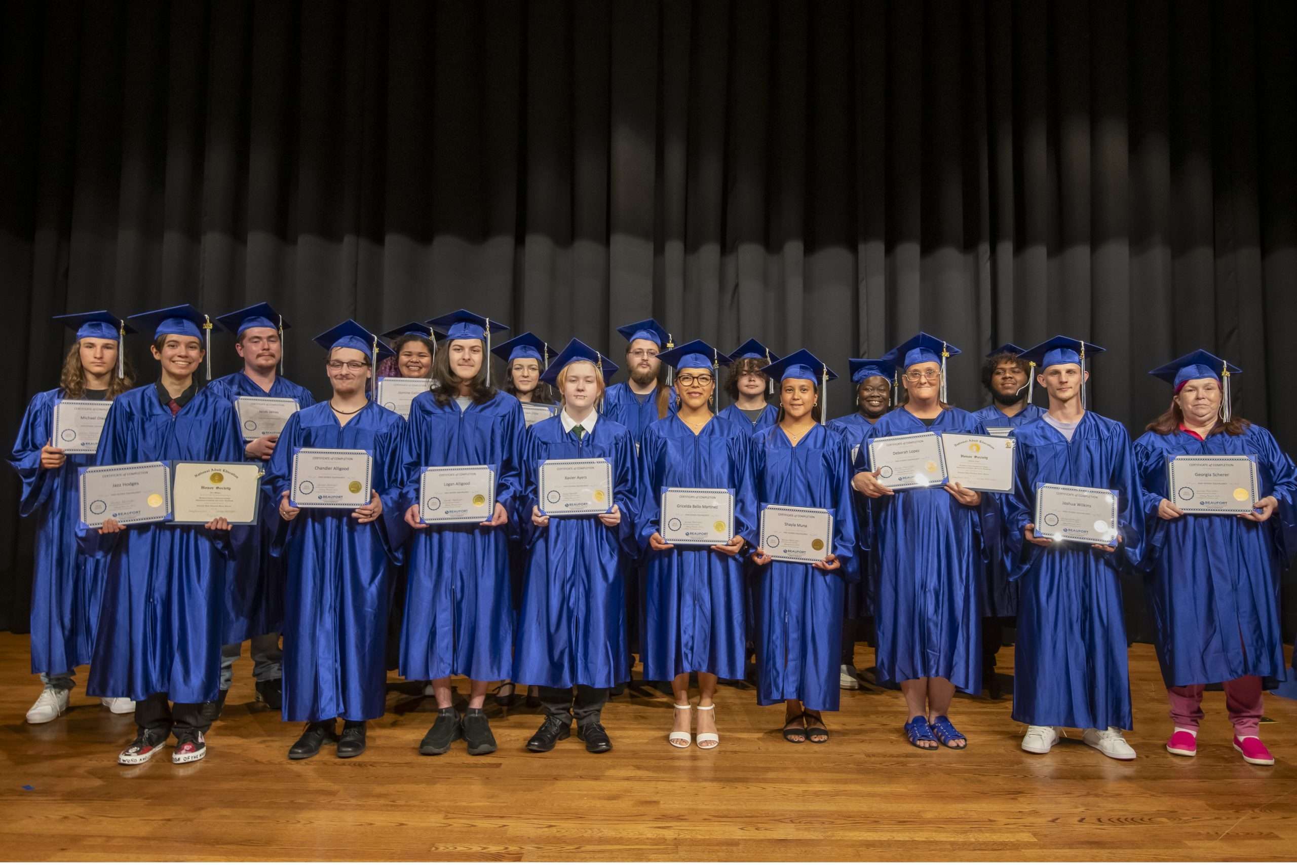 group of graduates