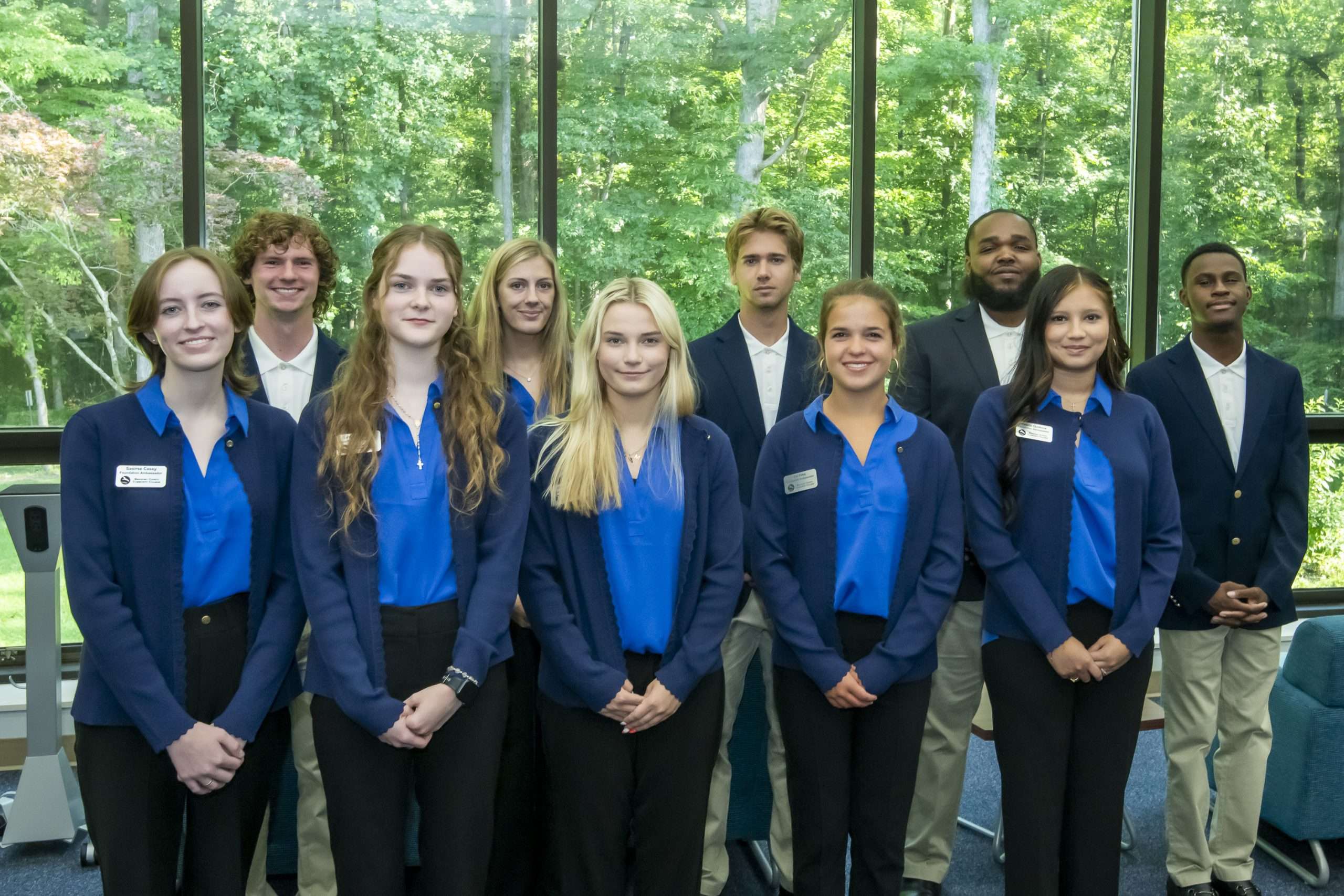 a group of professionally dressed people