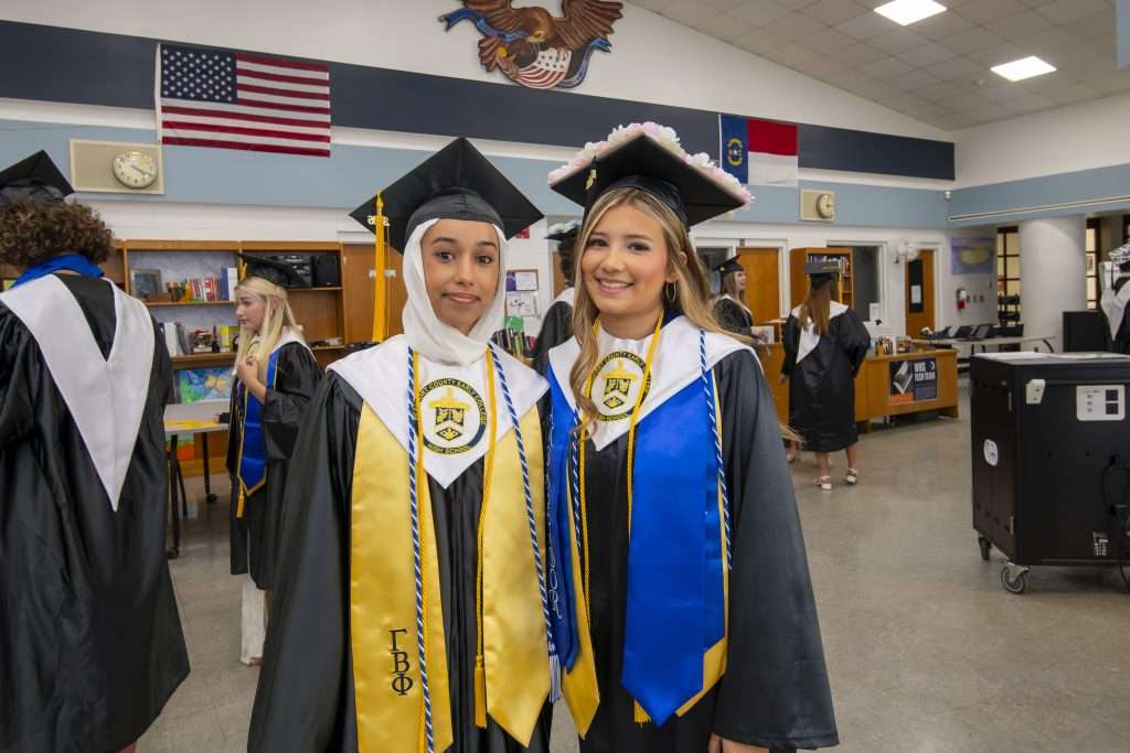 two graduates