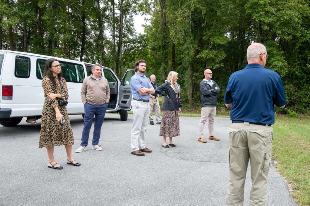 John M. Belk Endowment Visits Beaufort CCC as Stop 57 on Statewide Tour