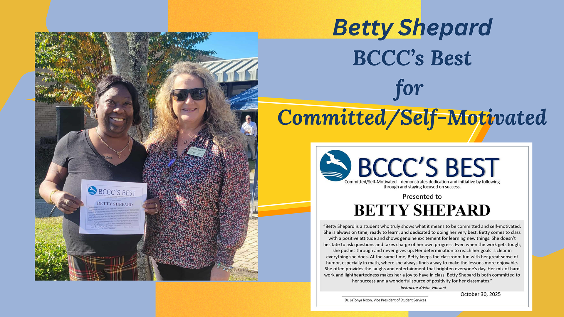 Betty Shepard BCCC