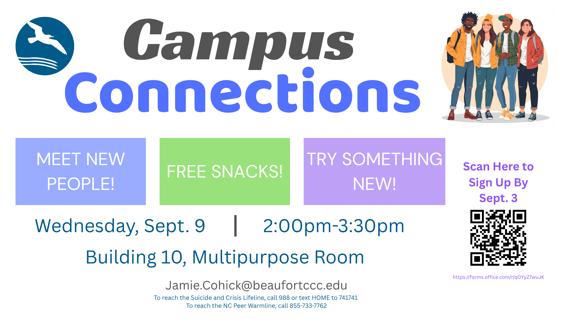 Text: Campus Connections Sept. 2